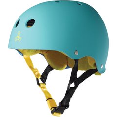 Шолом захисний Triple8 Sweatsaver Helmet - Baja Teal р. S 52-54 см (mt4165)