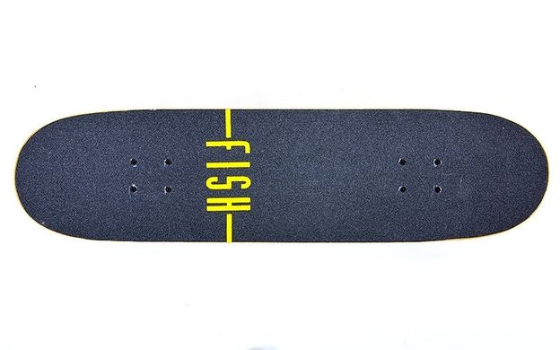 Скейтборд дерев'яний канадський клен для трюків Fish Skateboards - Ворон 79см (sk86)