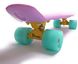 Zippy Board penny 2.0 22" - Lilac 54 см Светятся колеса матовые пенни борд (zlm112)