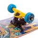 Скейтборд деревянный канадский клен для трюков Fish Skateboards - Нептун Neptune 79см (sk84)