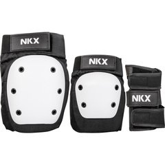 Комплект защиты NKX 3-Pack Pro Protective Gear Black/White M (nkx142)