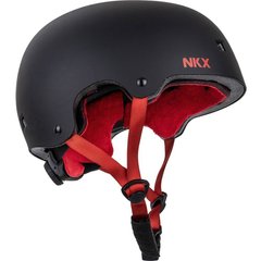 Шлем NKX Brain Saver Black/Red р. M 54-57 (nkx161)