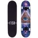Скейтборд деревянный канадский клен для трюков Fish Skateboards - UFO-EYE 79см (sk88)