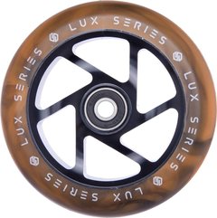 Колесо для трюкового самокату Striker Lux Swirl Series - Коричневий 110 мм (hw7789)