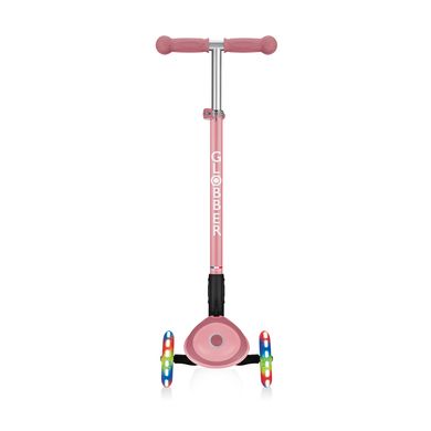 Дитячий самокат Globber Primo Foldable Plus Lights Pastel Pink (smj225)
