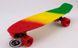 Fish Skateboards Fades Rasta 22,5" - 57 см Soft-Touch пенни борд (FSTM10)