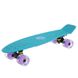 Fish Skateboards penny Dark 22" - Темно-Бірюзовий 57 см Світяться колеса пенни борд (FL11)