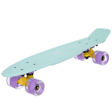 Fish Skateboards penny Mint 22" - Мятний 57 см Світяться колеса пенни борд (FL12)