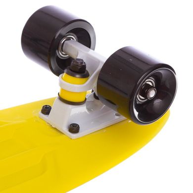 Fish Skateboards Grey-Yellow 22.5" - Серо/Желтый 57 см Twin (FSTT12)