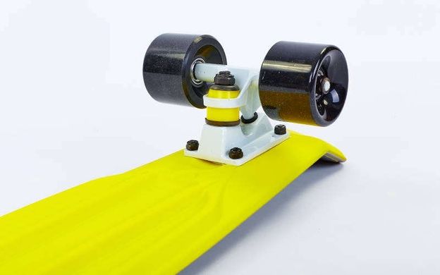 Fish Skateboards Grey-Yellow 22.5" - Сіро/Жовтий 57 см Twin (FSTT12)