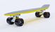 Fish Skateboards Grey-Yellow 22.5" - Серо/Желтый 57 см Twin (FSTT12)