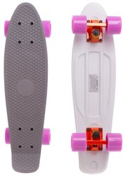 Fish Skateboards Grey-White 22.5" - Сіро / Білий 57 см Twin (FSTT13)