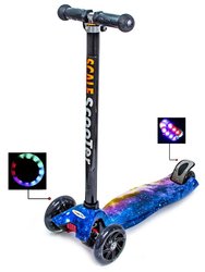 Детский самокат Scooter MAXI PRINT - Вселенная (sc141)