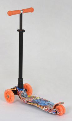 Детский самокат Best Scooter MAXI PRINT Граффити (sc5110)