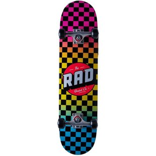 Скейтборд RAD Checkers Complete Neon Fade 7.75" Дюймів (cr2322)