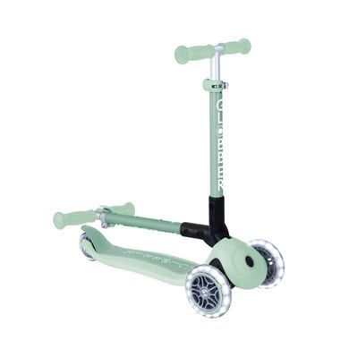 Детский самокат Globber Junior Foldable Lights Ecologic Pistachio (smj8271)