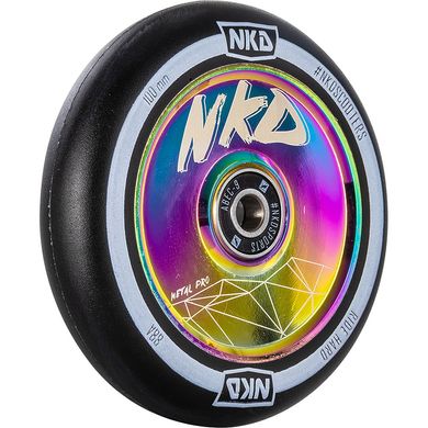 Колесо для трюкового самокату NKD Full Core Rainbow 100 мм (nkx159)