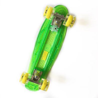 Світиться весь Zippy Board penny LED 22" Green - Салатовий 54 см (ZLED3)