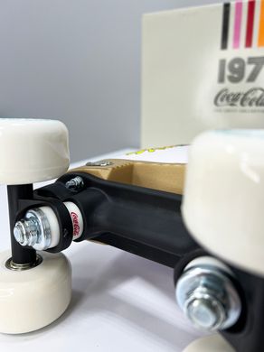 Ролики квады Rookie Coca-Cola Love White размер 35.5 (zh351)