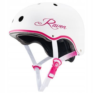 Дитячий шолом Raven Essto White/Pink р. XS 48-52 (smj504)