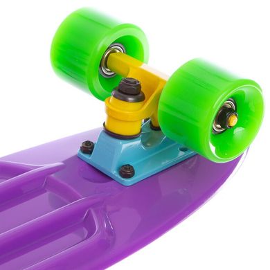 Пенні борд Fish Skateboard 22.5" Фіолетовий 2 57см (FC20)