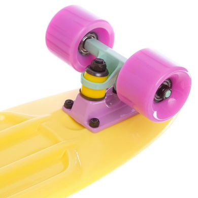 Fish Skateboards 22.5" Pastel Lemon - Жовтий 57 см пенні борд (FP4)