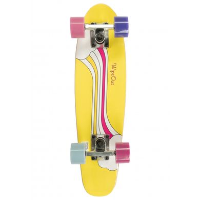 Пенни борд круизер деревянный Wipeout Skateboard Rainbow (fm3114)