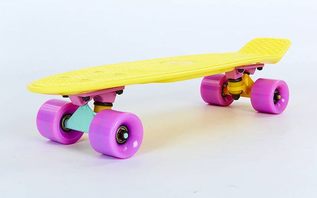 Fish Skateboards 22.5" Pastel Lemon - Жовтий 57 см пенні борд (FP4)
