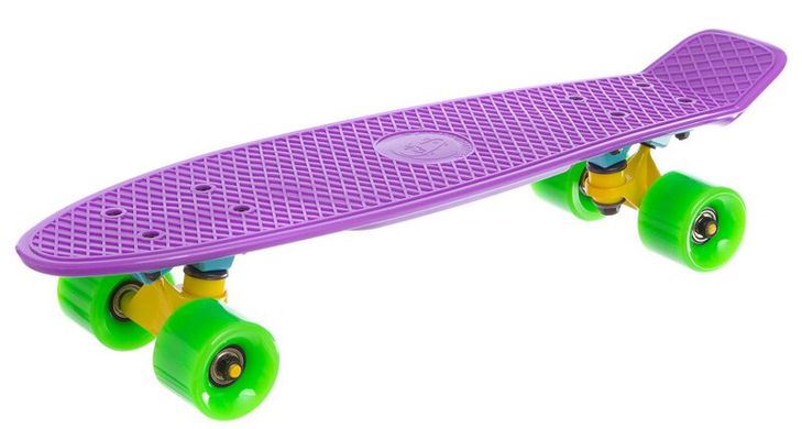 Пенни Борд Fish Skateboard 22.5" Фиолетовый 2 57см (FC20)