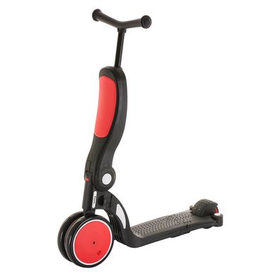Детский Самокат Велосипед Scooter Трансформер 3в1 - Красный (sc031)
