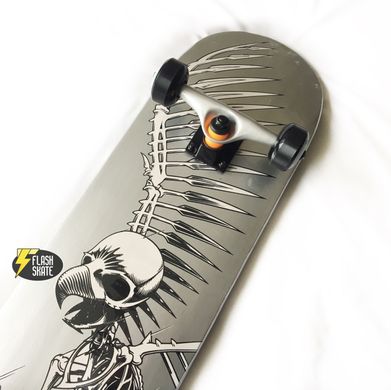 Скейтборд дерево - Dead series 79 см - Silver Skull