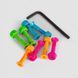 Болты для скейта Sushi Bolts Coloured 8 шт - 1 inch  (sk4025)