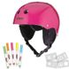Шлем детский защитный Wipeout Розовый р. M (mt5628)