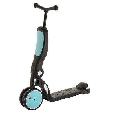 Детский Самокат Велосипед Scooter Трансформер 3в1 - Голубой (sc033)