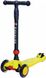 Трехколесный самокат 5в1 детский родительская ручка/ с пружинами Maraton Credo - Желтый (sa3871)