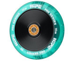 Колесо для трюкового самоката Hipe H5 - Transparent/mint 110 мм (hw4248)