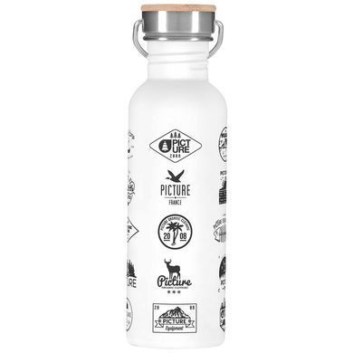 Бутылка для воды Picture Organic Hampton white logos (ks119)