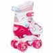 Дитячі ролики квади Raven Lia Pink LED розмір 30-33 (smj604)