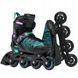 Розсувні ролики Raven Cande Black/Mint/Violet розмір 31-34 (zh427)