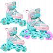 Детские ролики 3в1 Raven Etta Mint/Pink LED размер 27-30 (nkx460)