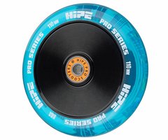 Колесо для трюкового самоката Hipe H5 - Transparent/blue 110 мм (hw4249)