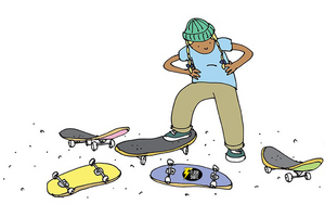 Як вибрати скейтборд - наш посібник зі скейтбордингу.