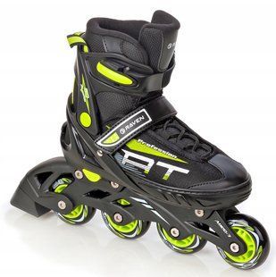 Раздвижные ролики Raven Profession Black/Lime размер 38-41 (smj632)