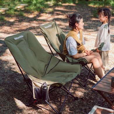 Розкладне крісло на природу Naturehike CNK2450JJ020 оливковий зелений (ks171)