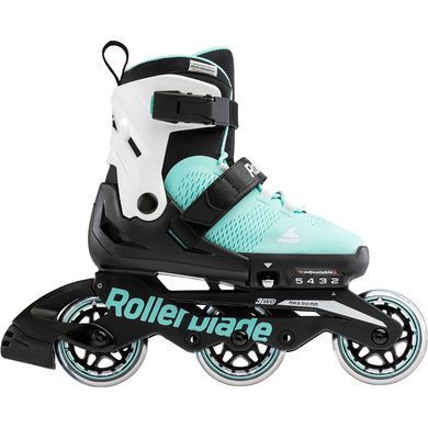 Дитячі ролики Rollerblade Microblade 3WD aqua-white розмір 36.5-40 (smj815)