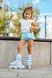 Детские ролики 3в1 Raven Princess Mint/Pink размер 26-29 (smj605)