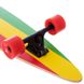 Лонгборд оригінал Fish Skateboards 40" - Rasta 100 см (ln129)