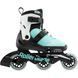 Дитячі ролики Rollerblade Microblade 3WD aqua-white розмір 36.5-40 (smj815)
