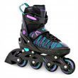 Розсувні ролики Raven Cande Black/Mint/Violet розмір 38-41 (zh429)
