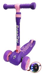 Детский самокат Scooter Mini Smart - самокат со складной ручкой - Фиолетовый